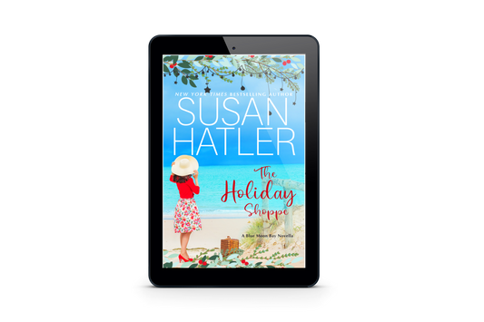 The Holiday Shoppe: A Sweet Small Town Holiday Romance (Blue Moon Bay Book 8)