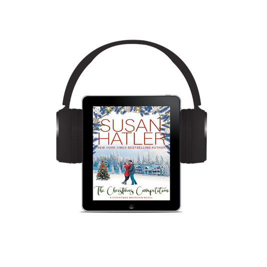 The Christmas Competition: A Christmas Mountain Romance Novel (The Mistletoe Book Club 3) - AI NARRATION
