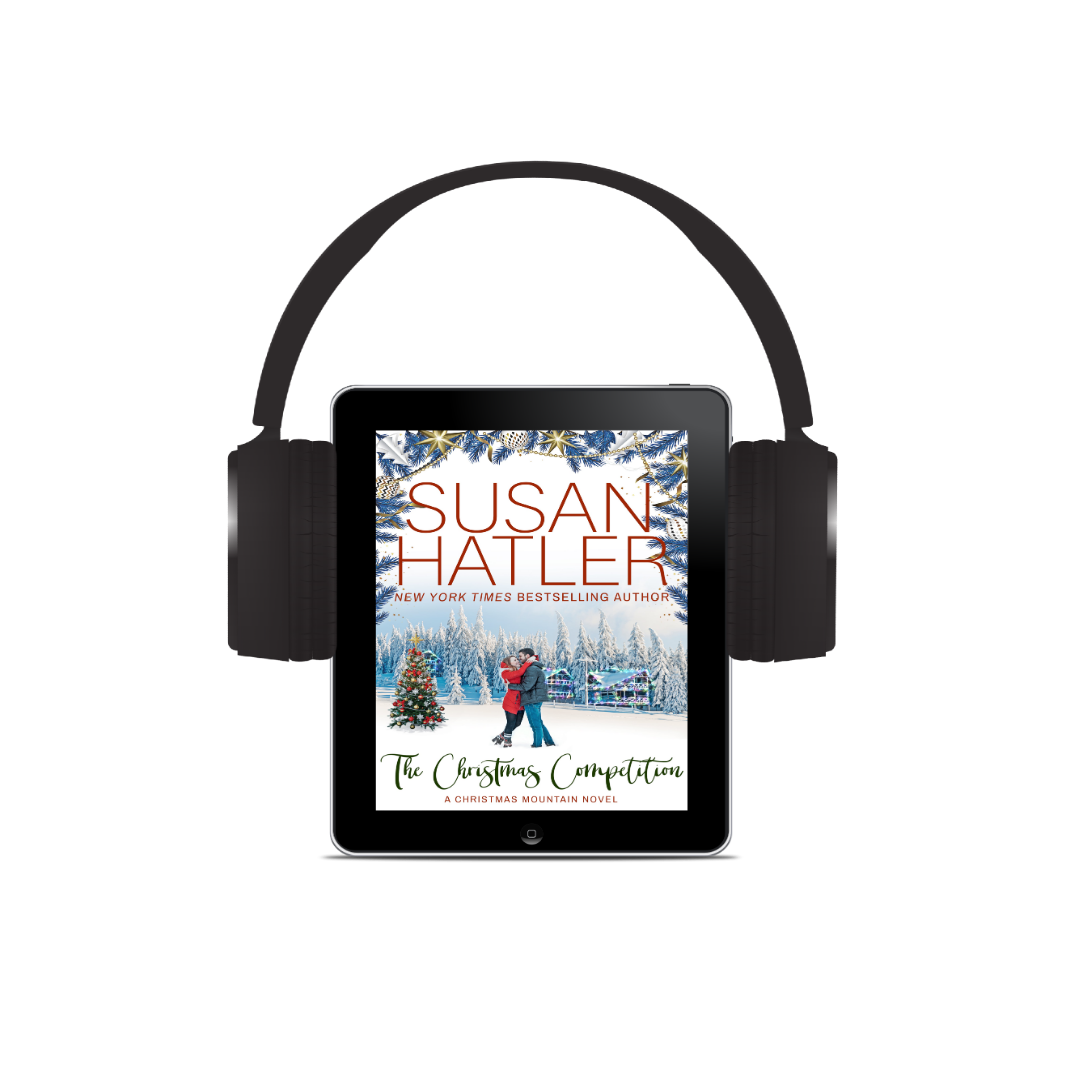 The Christmas Competition: A Christmas Mountain Romance Novel (The Mistletoe Book Club 3) - AI NARRATION